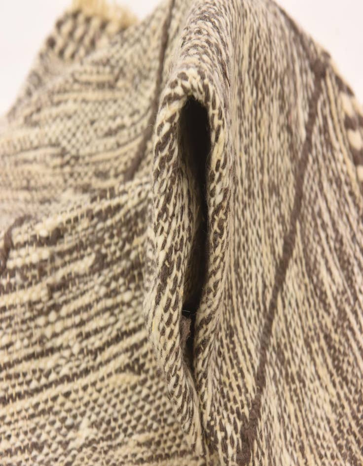 Detail image of  5' 4 x 9' 6  Hand Knotted Moroccan Wool Runner Rug