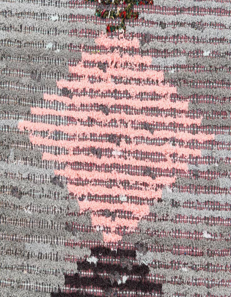 Detail image of  2' 7 x 15' 1  Hand Knotted Moroccan Wool Runner Rug