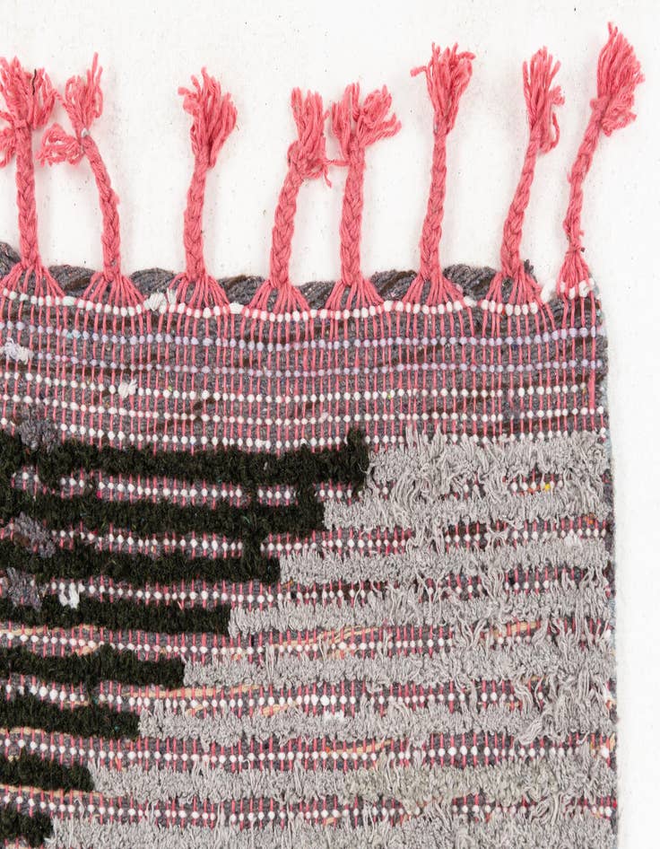 Detail image of  2' 7 x 15' 1  Hand Knotted Moroccan Wool Runner Rug