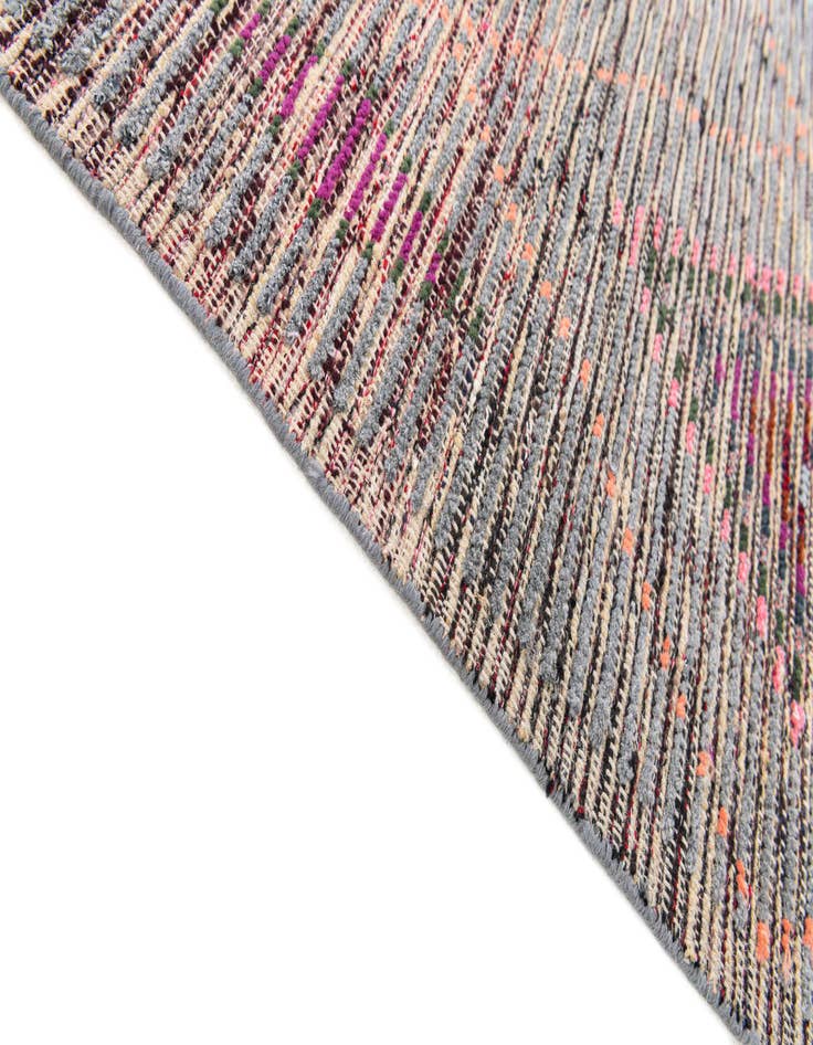 Detail image of  5' 3 x 15' 7  Hand Knotted Moroccan Wool Runner Rug