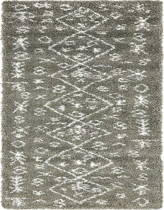 Detail image of  2' 7 x 10' Moroccan Shag Runner Rug