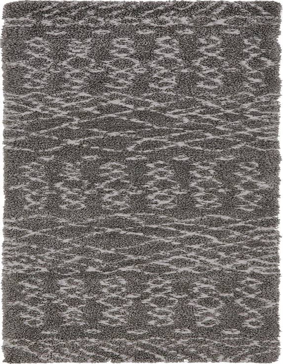 Detail image of  2' 7 x 10' Moroccan Shag Runner Rug
