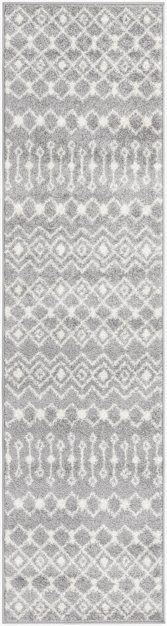  2' x 8' Moroccan Trellis Runner Rug