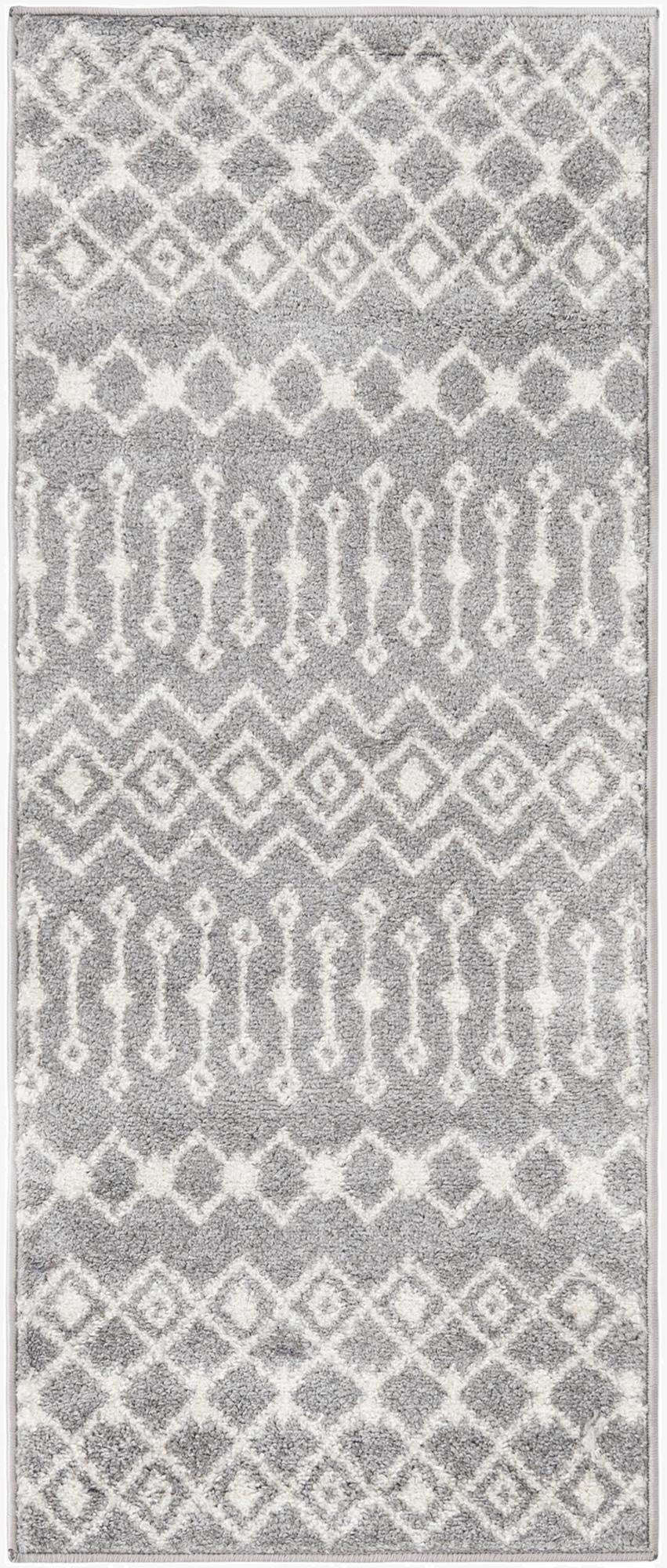  2' x 5' 3 Moroccan Trellis Runner Rug