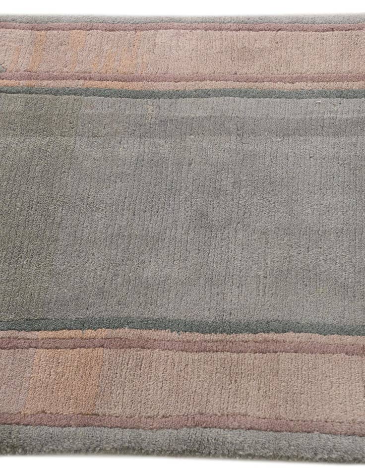 Detail image of  2' 3 x 4' 10  Hand Knotted Nepal Wool Runner Rug