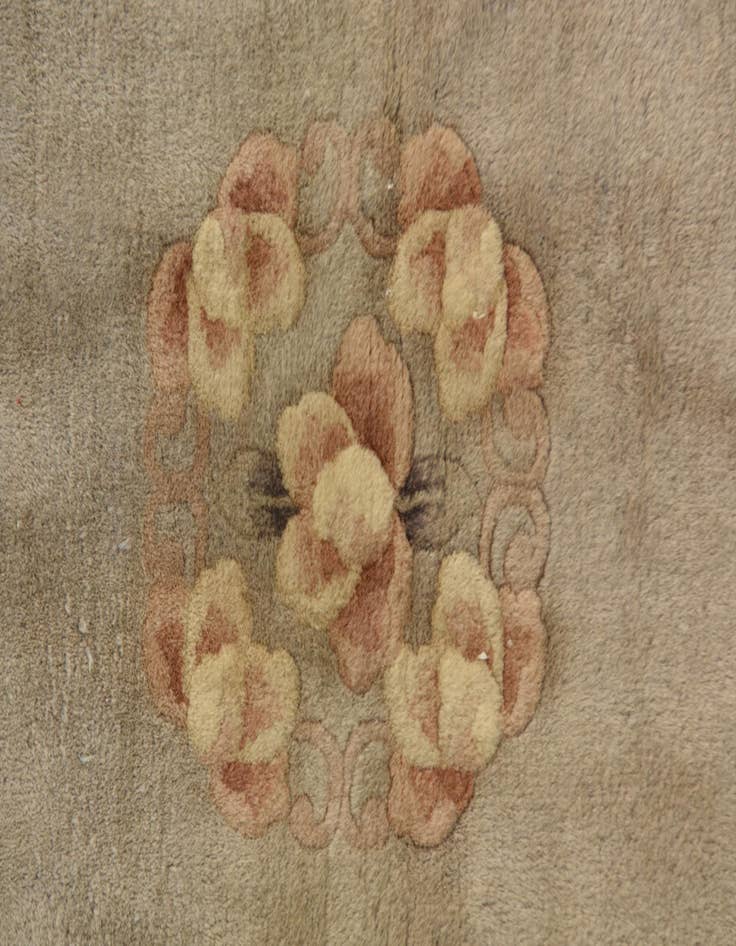 Detail image of  2' 3 x 4' 9  Hand Knotted Nepal Wool Runner Rug