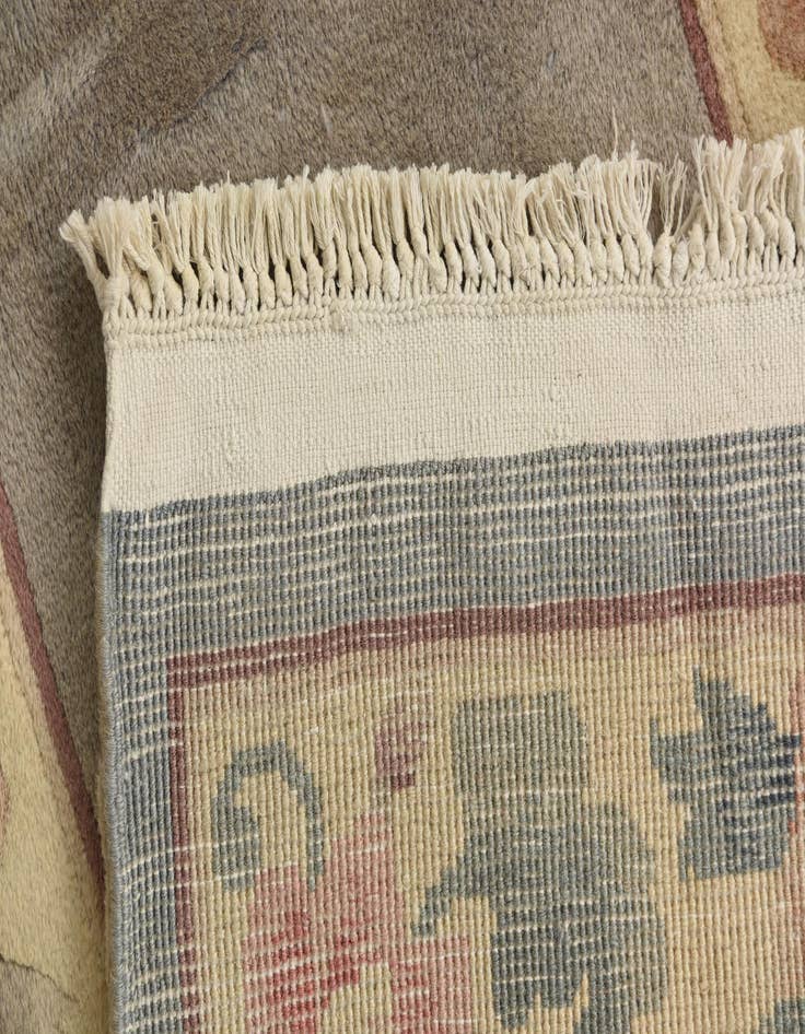 Detail image of  2' 3 x 4' 9  Hand Knotted Nepal Wool Runner Rug
