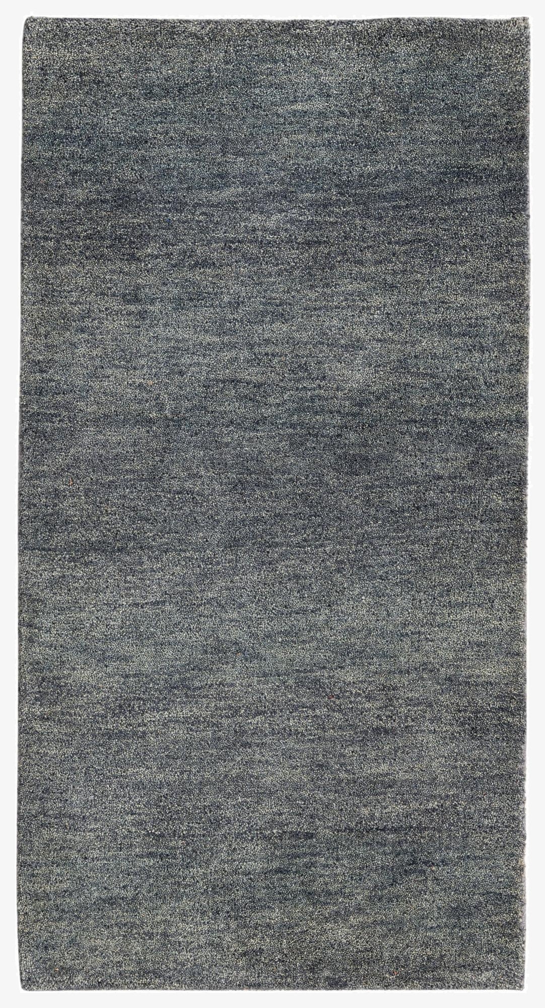  2' 5 x 4' 7  Hand Knotted Nepal Wool Runner Rug