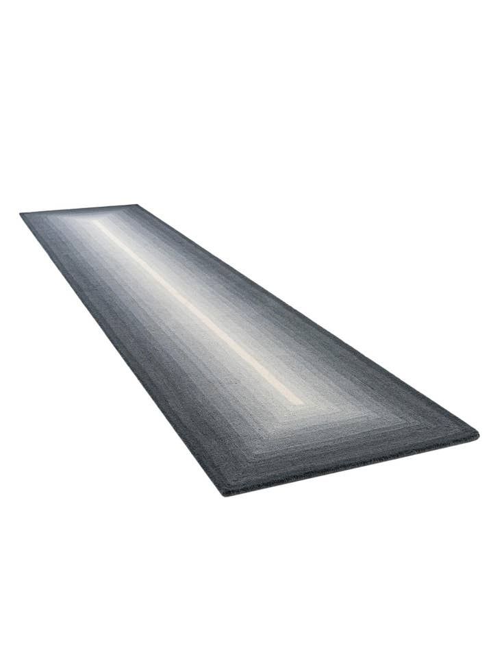 Detail image of  2' 7 x 12' Ombre Wool Runner Rug