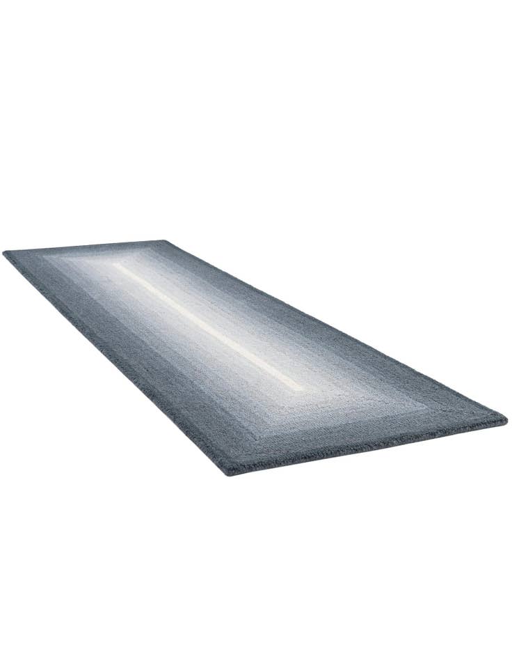 Detail image of  2' x 6' 1 Ombre Wool Runner Rug