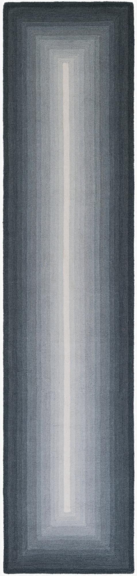  2' 7 x 12' Ombre Wool Runner Rug