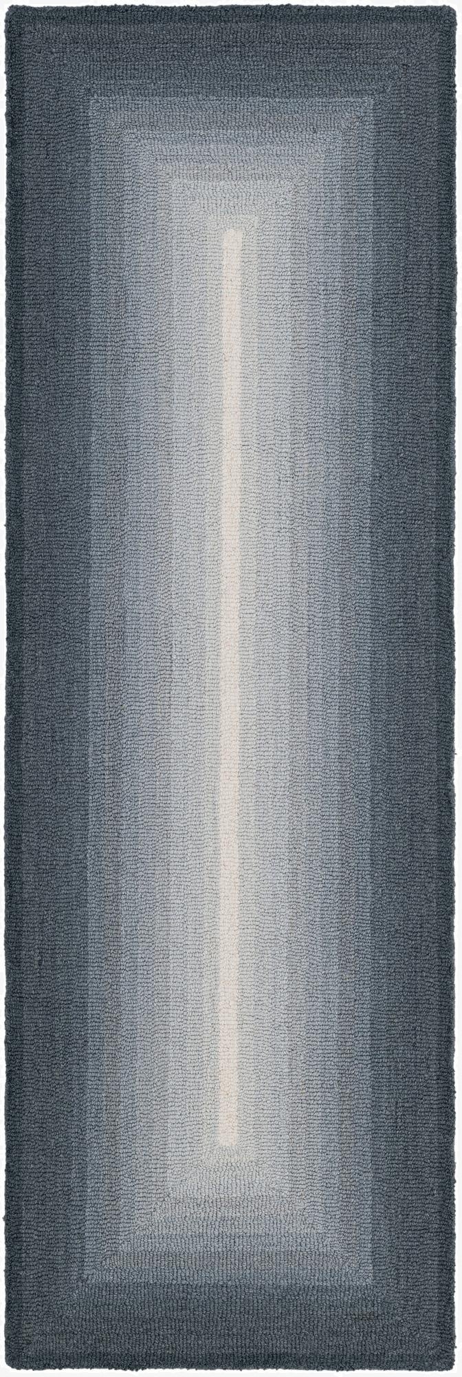  2' x 6' 1 Ombre Wool Runner Rug