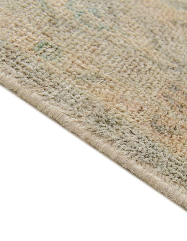 Detail image of  2' 8 x 9' 10  Hand Knotted Oushak Wool Runner Rug