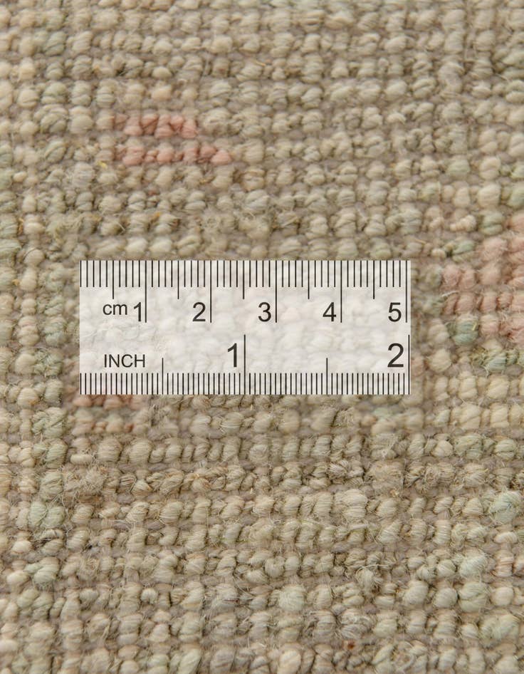 Detail image of  2' 8 x 9' 10  Hand Knotted Oushak Wool Runner Rug