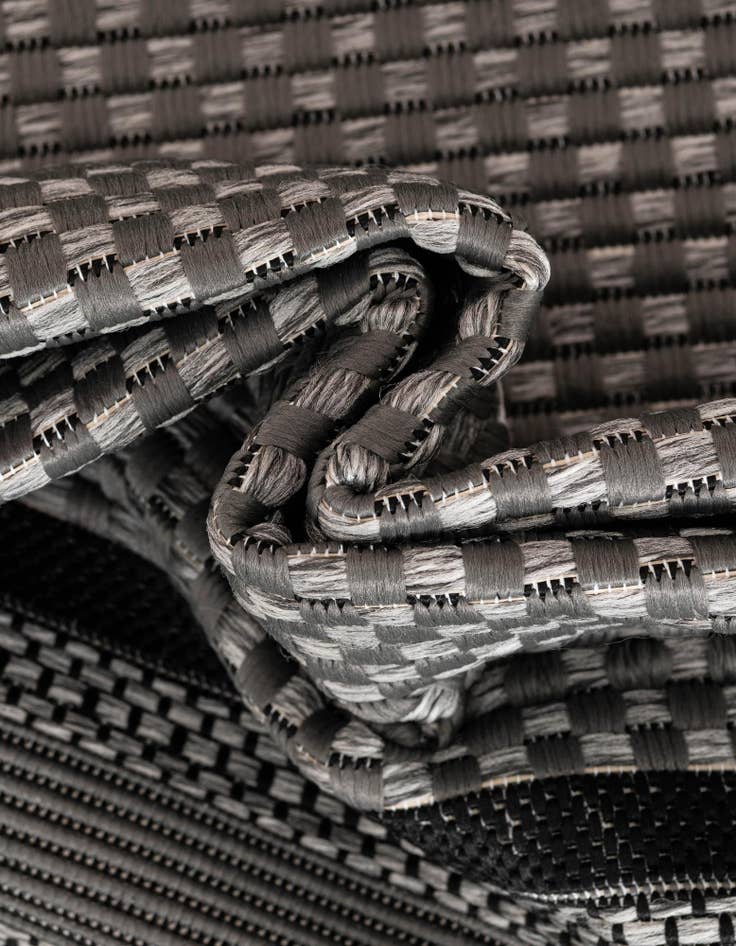 Detail image of  2' 2 x 6'  Washable Border Indoor / Outdoor Runner Rug