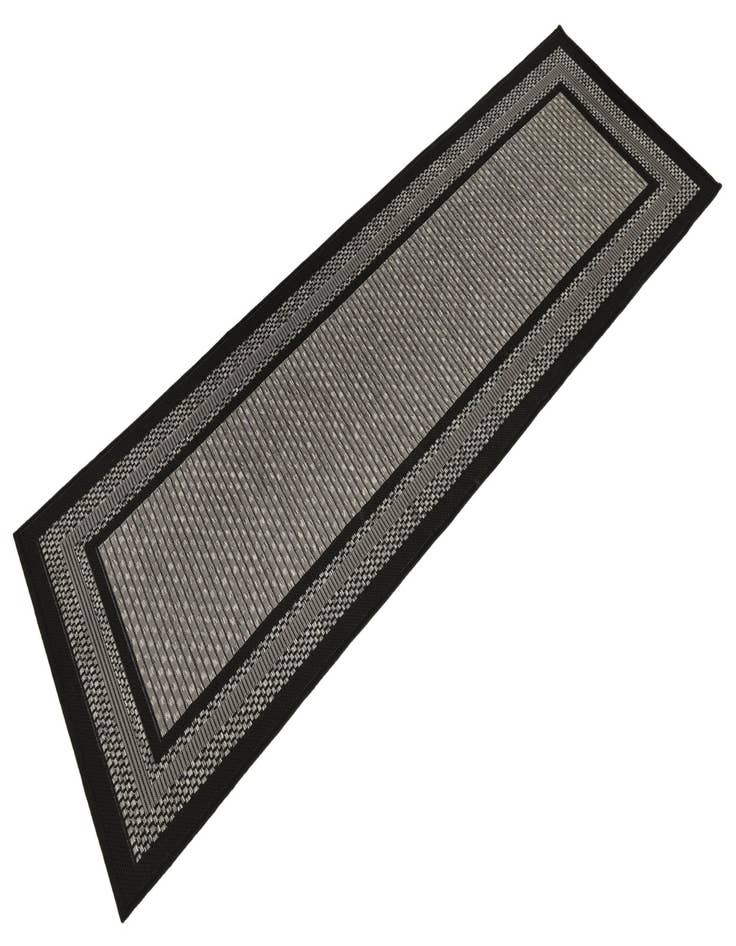 Detail image of  2' 2 x 6'  Washable Border Indoor / Outdoor Runner Rug