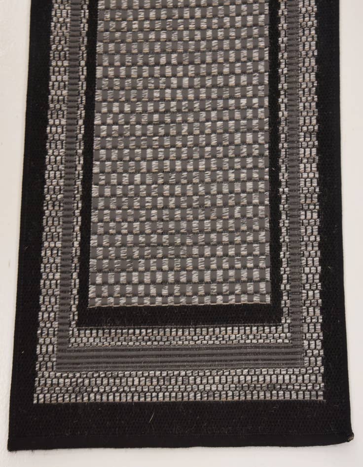 Detail image of  2' 2 x 6'  Washable Border Indoor / Outdoor Runner Rug