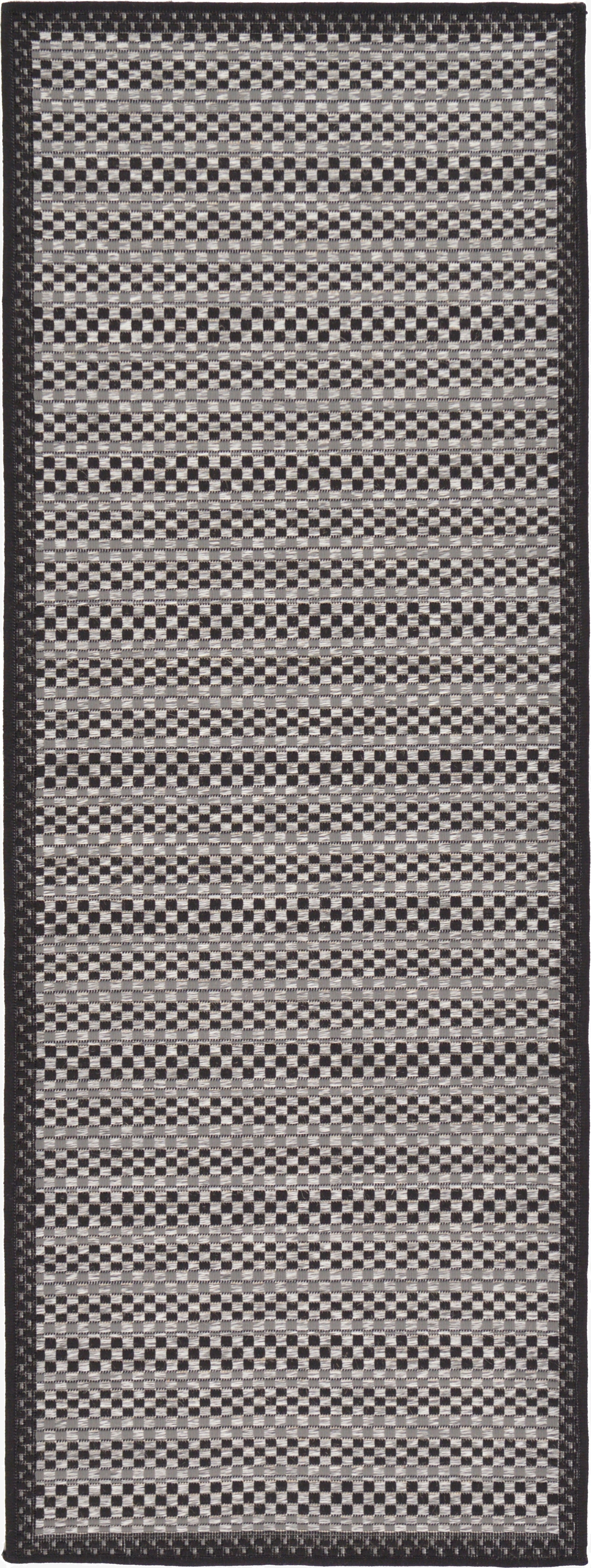  2' 2 x 6'  Washable Border Indoor / Outdoor Runner Rug