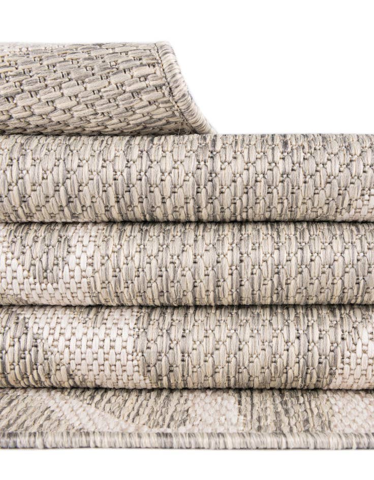 Detail image of  2' x 5' 3  Washable Coastal Indoor / Outdoor Runner Rug