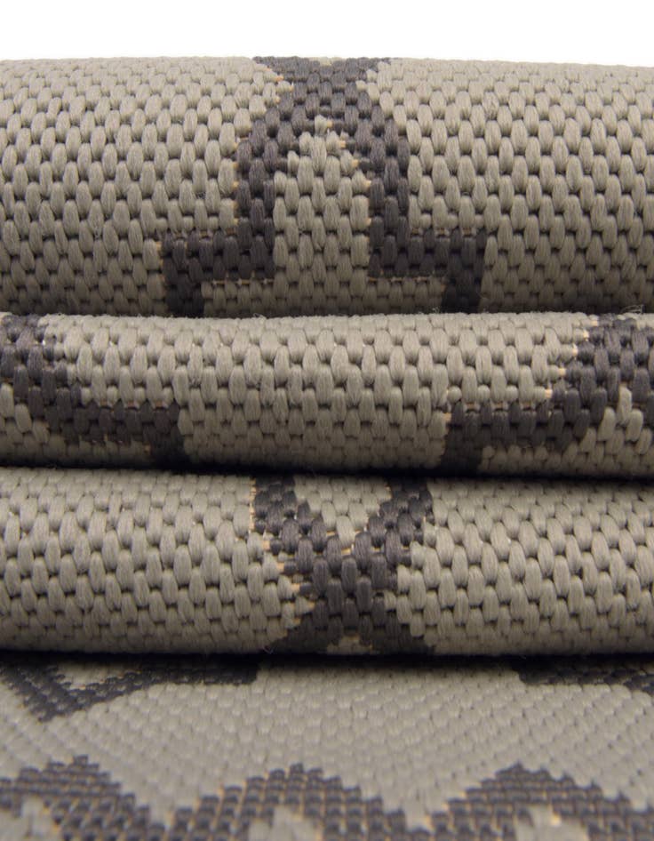 Detail image of  2' 2 x 6'  Washable Lattice Indoor / Outdoor Runner Rug