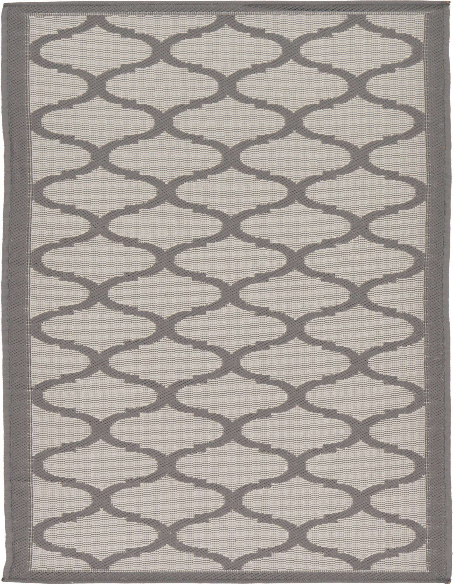 Primary image  2' 2 x 6'  Washable Lattice Indoor / Outdoor Runner Rug