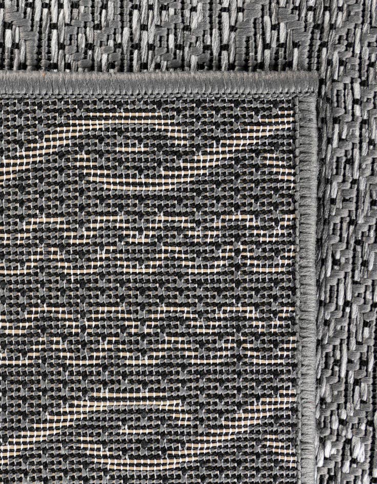 Detail image of  2' 2 x 6'  Washable Modern Indoor / Outdoor Runner Rug