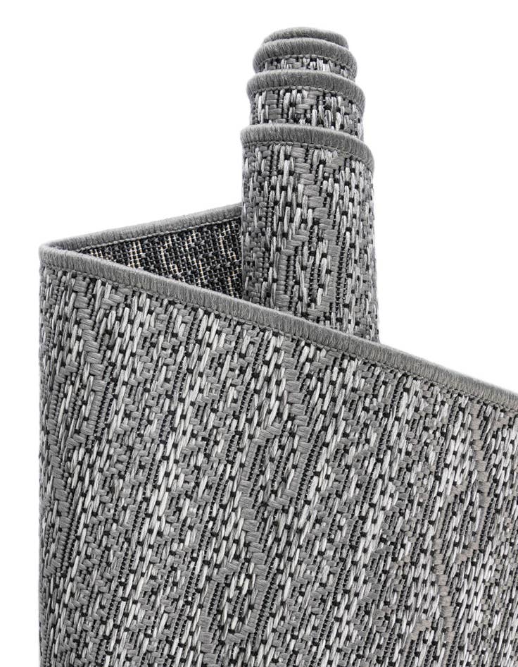 Detail image of  2' 2 x 6'  Washable Modern Indoor / Outdoor Runner Rug