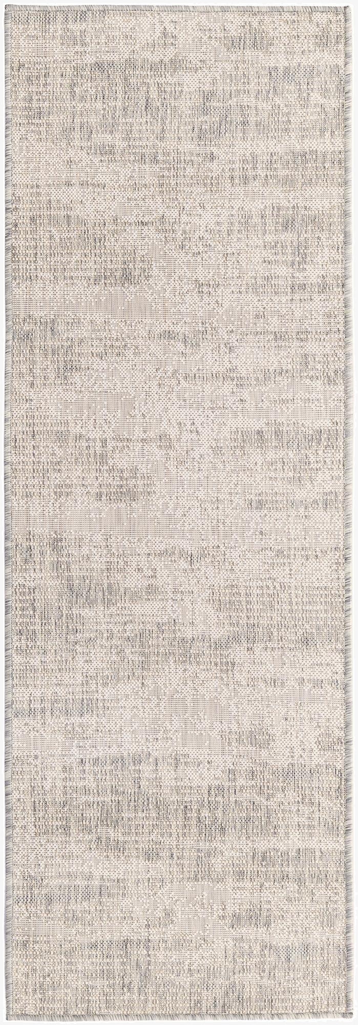  2' x 6'  Washable Modern Indoor / Outdoor Runner Rug