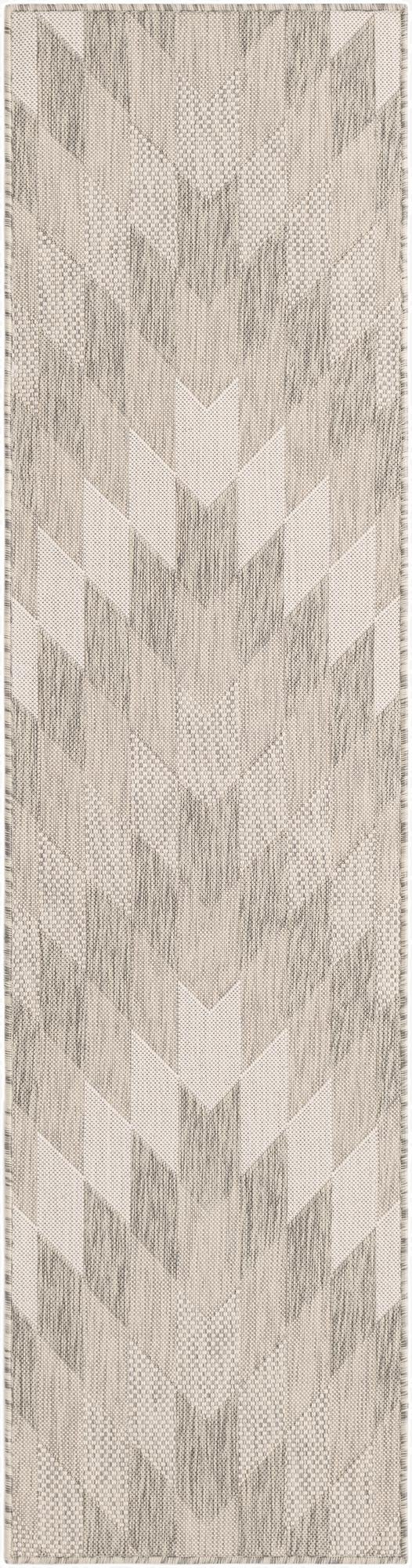  2' x 8'  Washable Modern Indoor / Outdoor Runner Rug