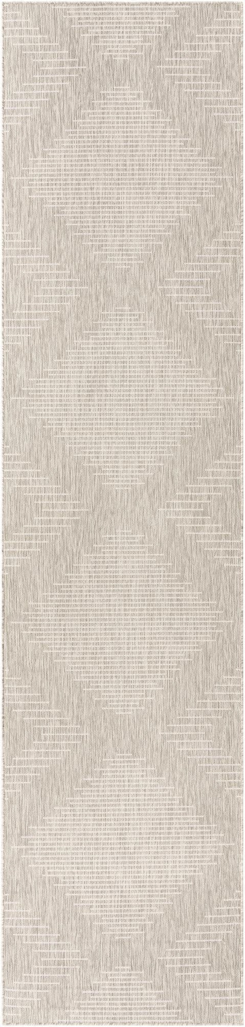  3' 3 x 14'  Washable Modern Indoor / Outdoor Runner Rug