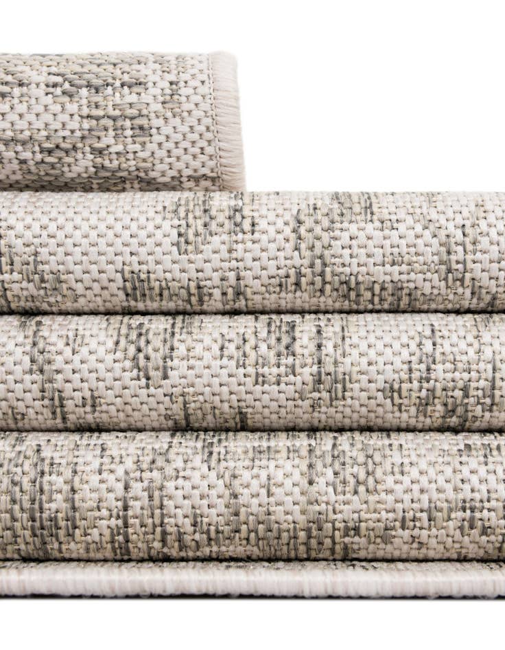 Detail image of  2' 7 x 12'  Washable Traditional Indoor / Outdoor Runner Rug