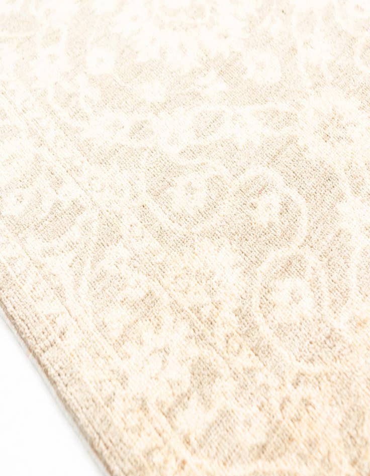 Detail image of  2' 7 x 9' 10  Hand Knotted Peshawar Ziegler Oriental Runner Rug