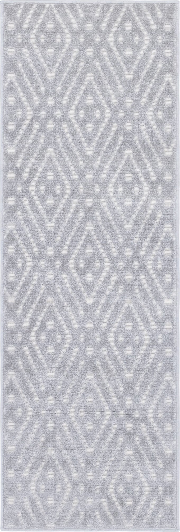  2' x 6'  Washable Sabrina Soto Ella Indoor / Outdoor Runner Rug