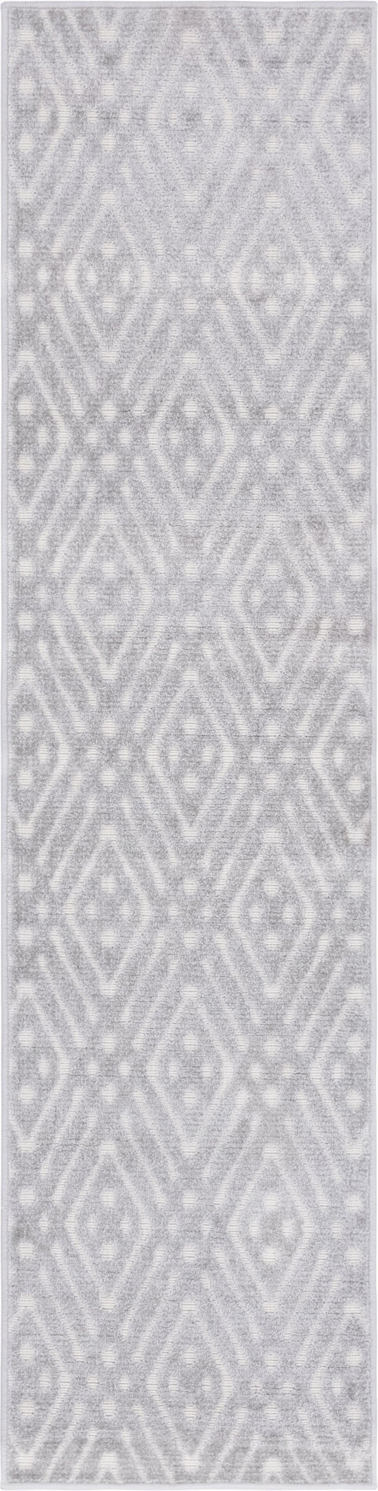  2' x 8'  Washable Sabrina Soto Ella Indoor / Outdoor Runner Rug