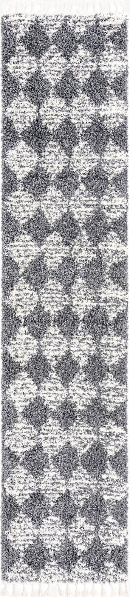  2' 7 x 12' Serenity Shag Runner Rug