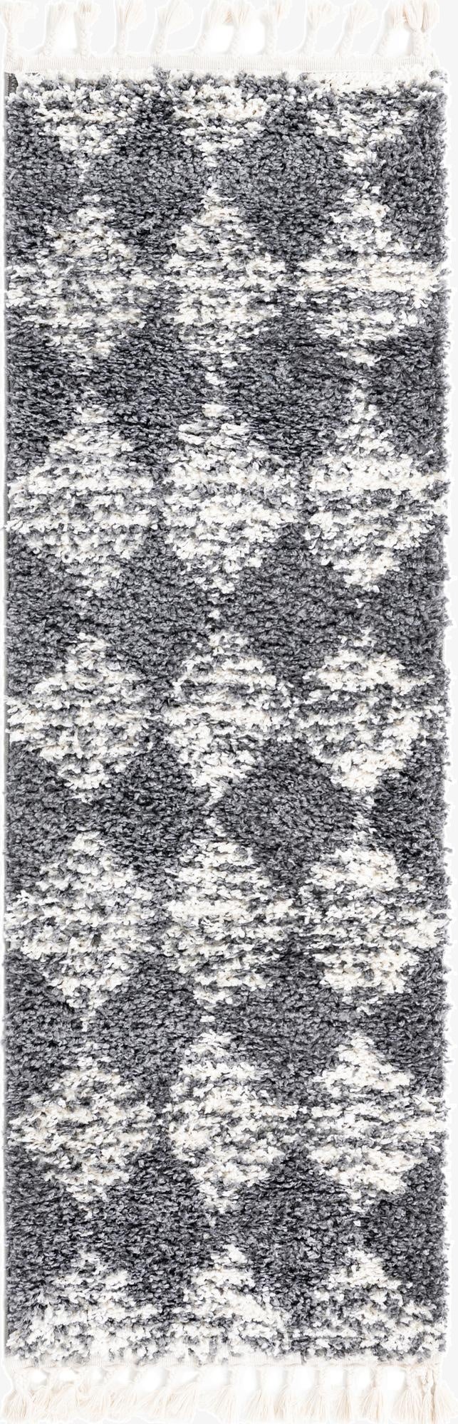  2' x 6' Serenity Shag Runner Rug