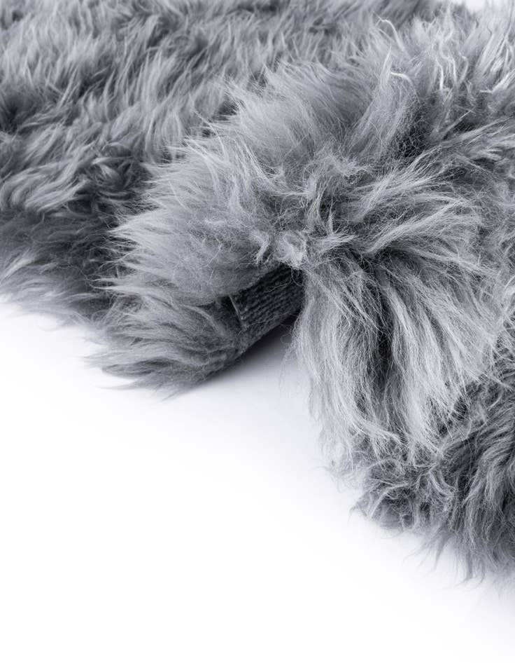 Detail image of  2' x 6' Sheepskin Runner Rug
