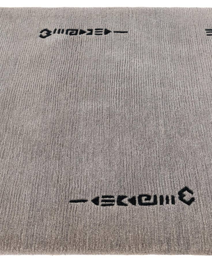 Detail image of  3' x 11' 3  Hand Knotted Tibet Wool Runner Rug