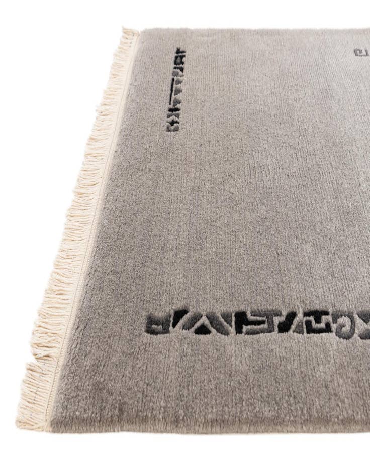 Detail image of  3' x 11' 3  Hand Knotted Tibet Wool Runner Rug