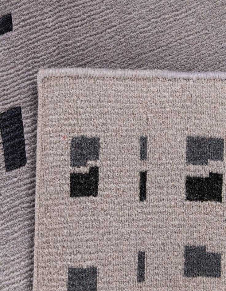 Detail image of  2' 8 x 9' 8  Hand Knotted Tibet Wool Runner Rug