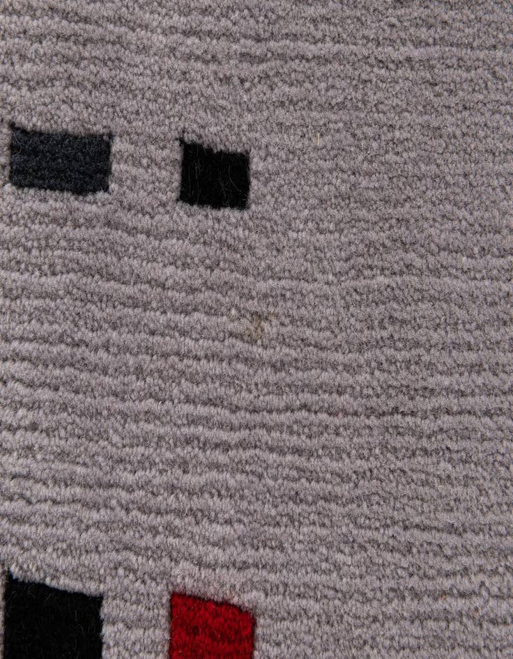 Detail image of  2' 8 x 9' 8  Hand Knotted Tibet Wool Runner Rug