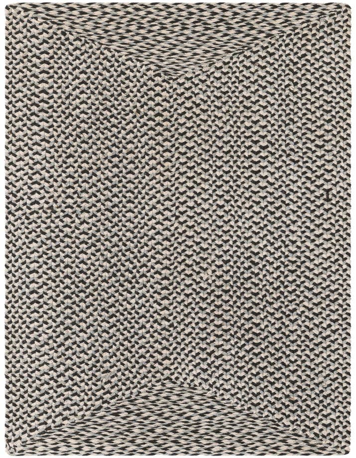 Detail image of  2' x 6' 1  Hand Tweed Braided Jute Runner Rug