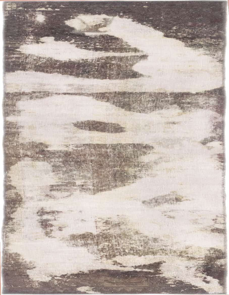 Primary image  2' 6 x 9' 7  Hand Knotted Ultra Vintage Persian Wool Runner Rug