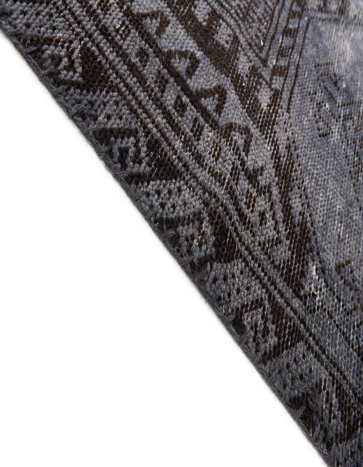 Detail image of  2' 8 x 6' 3  Hand Knotted Ultra Vintage Persian Wool Runner Rug