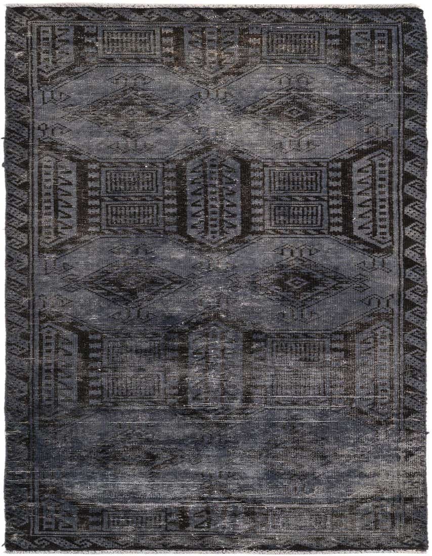 Primary image  2' 8 x 6' 3  Hand Knotted Ultra Vintage Persian Wool Runner Rug