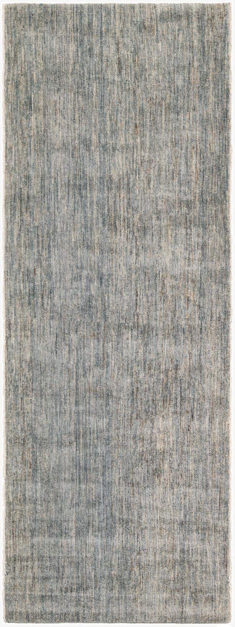  3' 9 x 10' 2  Hand Knotted Ultra Vintage Persian Wool Runner Rug