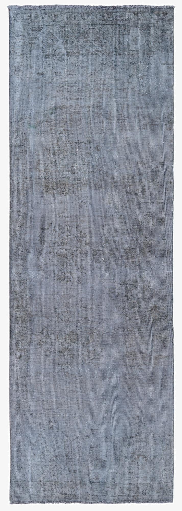  3' 6 x 10' 6  Hand Knotted Ultra Vintage Persian Wool Runner Rug