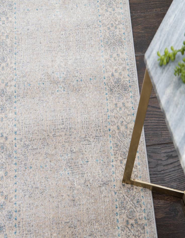 Detail image of  2' x 6' Viola Runner Rug