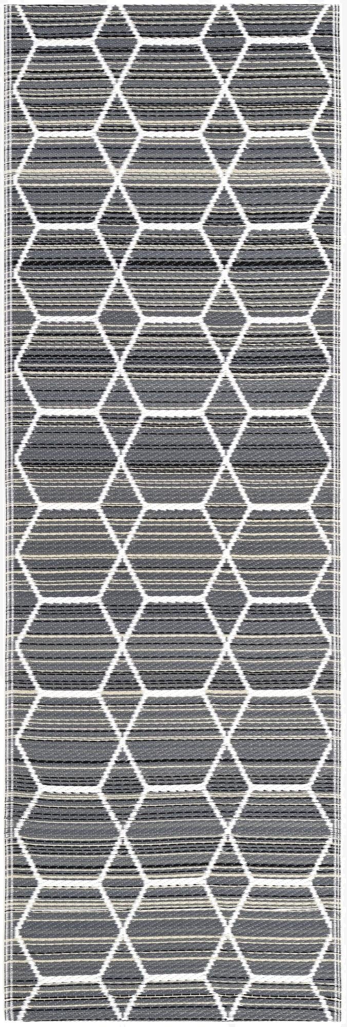  2' x 6'  Washable Vista Breeze Indoor / Outdoor Runner Rug