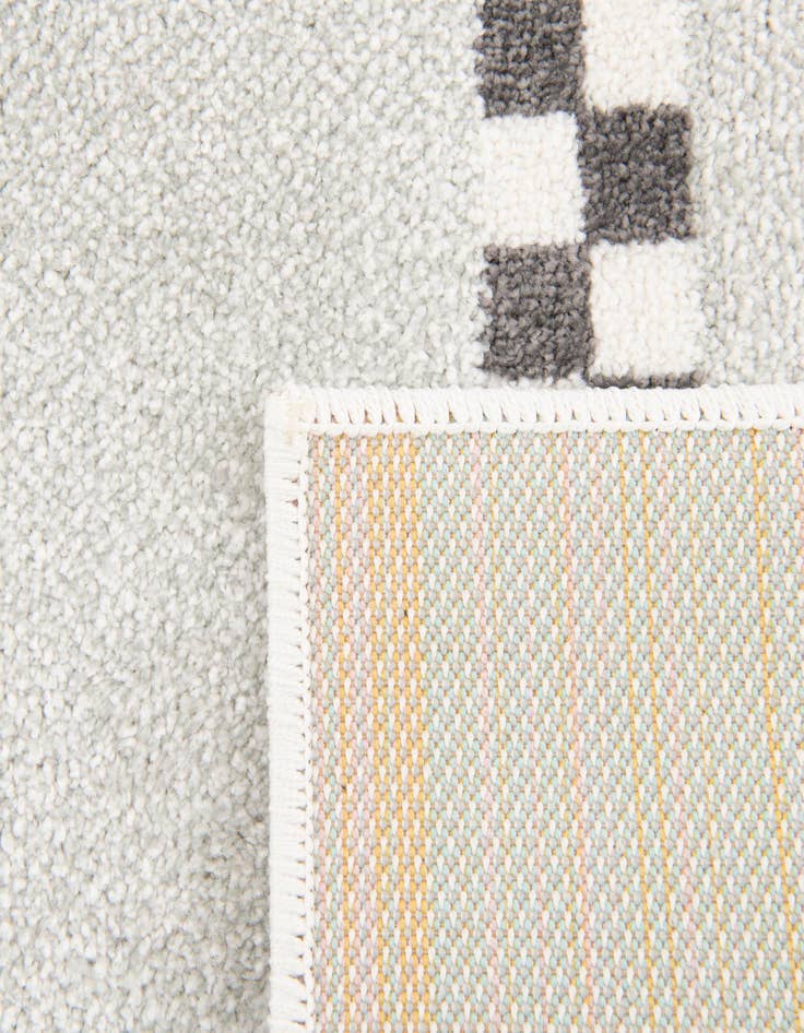 Detail image of  2' 2 x 4' Racecar Whimsy Kids Runner Rug